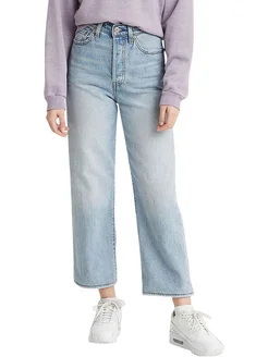 Джинсы Women Ribcage Straight Ankle Jeans