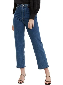 Джинсы Women Ribcage Straight Ankle Jeans