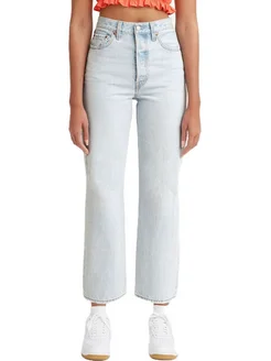 Джинсы Women Ribcage Straight Ankle Jeans