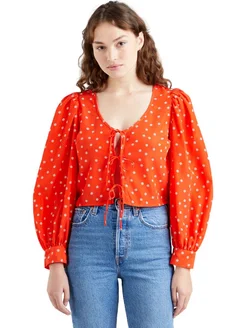 Блузка Women Fawn Tie Blouse