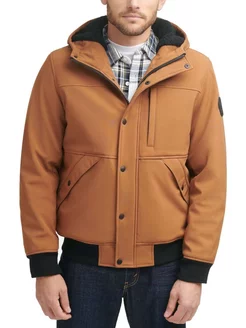 Куртка Soft Shell Sherpa Lined Hoody Bomber Jacket
