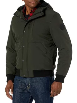 Куртка Soft Shell Sherpa Lined Hoody Bomber Jacket