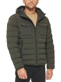 Куртка Stretch Hooded Puffer Jacket