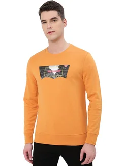 Свитшот LOGO PRINT CREW-NECK SWEATSHIRT