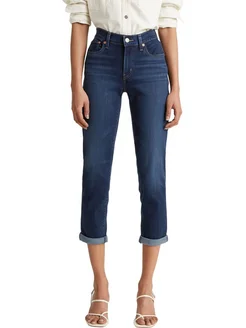 Джинсы MID RISE BOYFRIEND - WORN IN