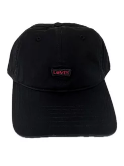 Хлопковая бейсболка LEVI' S, цвет Черный.