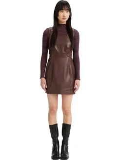 Платье Women Penny Faux Leather Dress