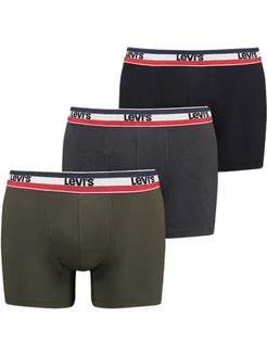 Трусы 3 пары Logo Boxer Briefs 3P