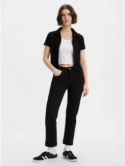 Джинсы женские Levi's 501 Crop Black Sprout Jeans