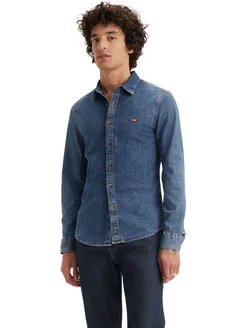 Рубашка Men Battery Housemark Slim Fit Shirt
