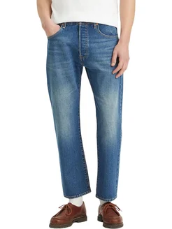 Джинсы 501 93 CROP MED INDIGO - FLAT FINISH
