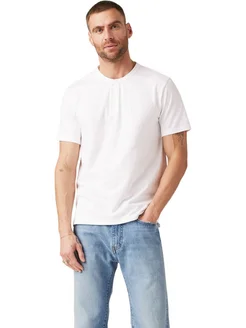 Футболка Men Housemark Henley Tee